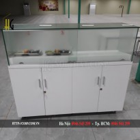 Thi Công Tủ Trưng Bày Thức Ăn - Quảng Ninh